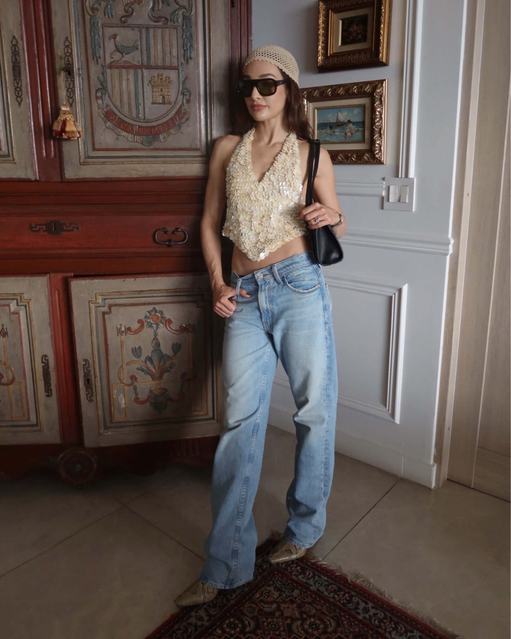 Effortless summer dressing 🤍 Crochet details, relaxed denim & timeless accessories. The perfect mix of vintage charm and modern cool!

#LTKdayinmylife #LTKgrwm #LTKootd