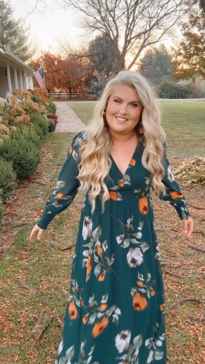 The perfect fall maxi dresss

#LTKSeasonal #LTKMidsize