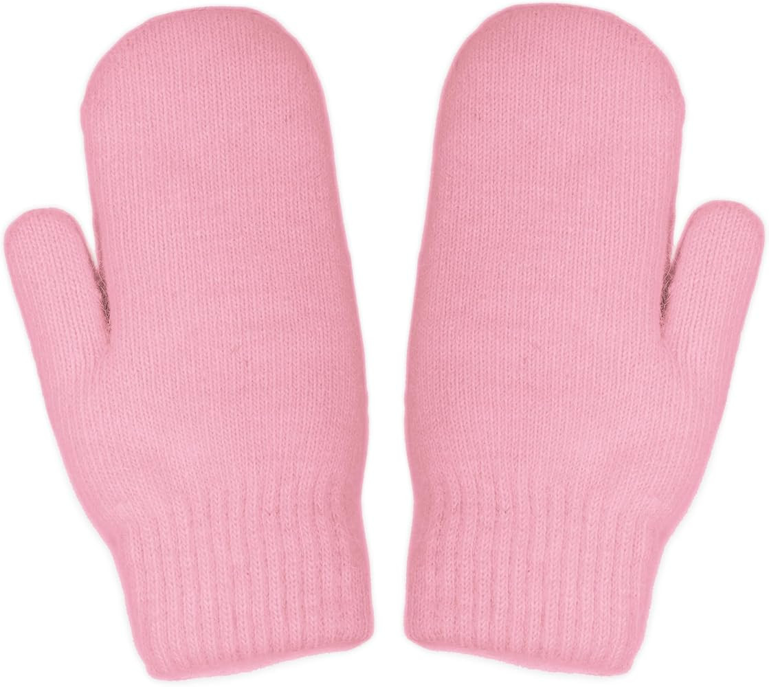 Winter Warm Mittens for Women Men - Soft Faux Rabbit Fur Mittens Elastic Cuff Fashionable Stretch... | Amazon (US)