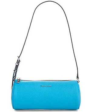 Michael Kors Izzy Small Barrel Pouchette Bag - Milos Blue | Dillard's