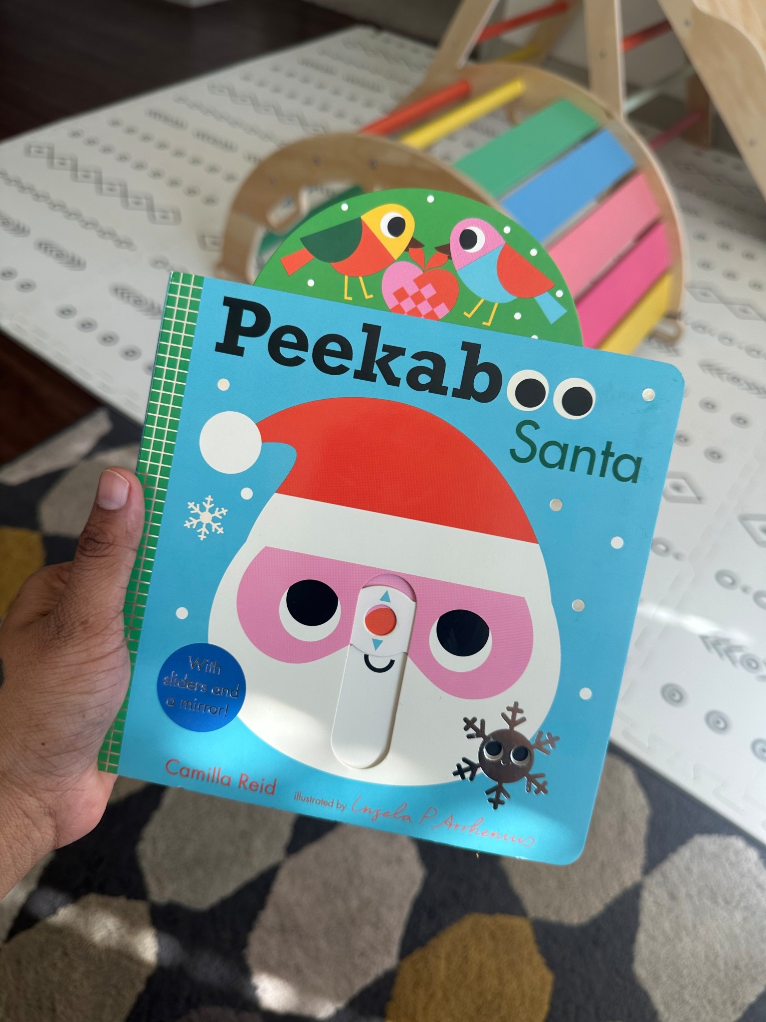 50% off on Holiday Board book for Toddlers with sliders & mirror… under $5

#LTKSaleAlert #LTKKids #LTKHoliday