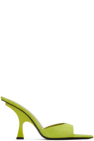 Green Ester Mules | SSENSE