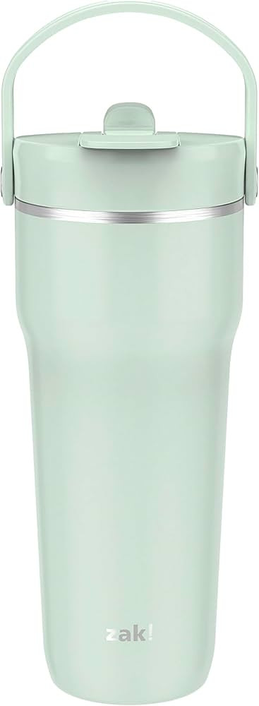 Zak Designs Harmony 2-in-1 Coffee Tumbler for Travel or At Home, 30oz Recycled Stainless Steel is... | Amazon (US)