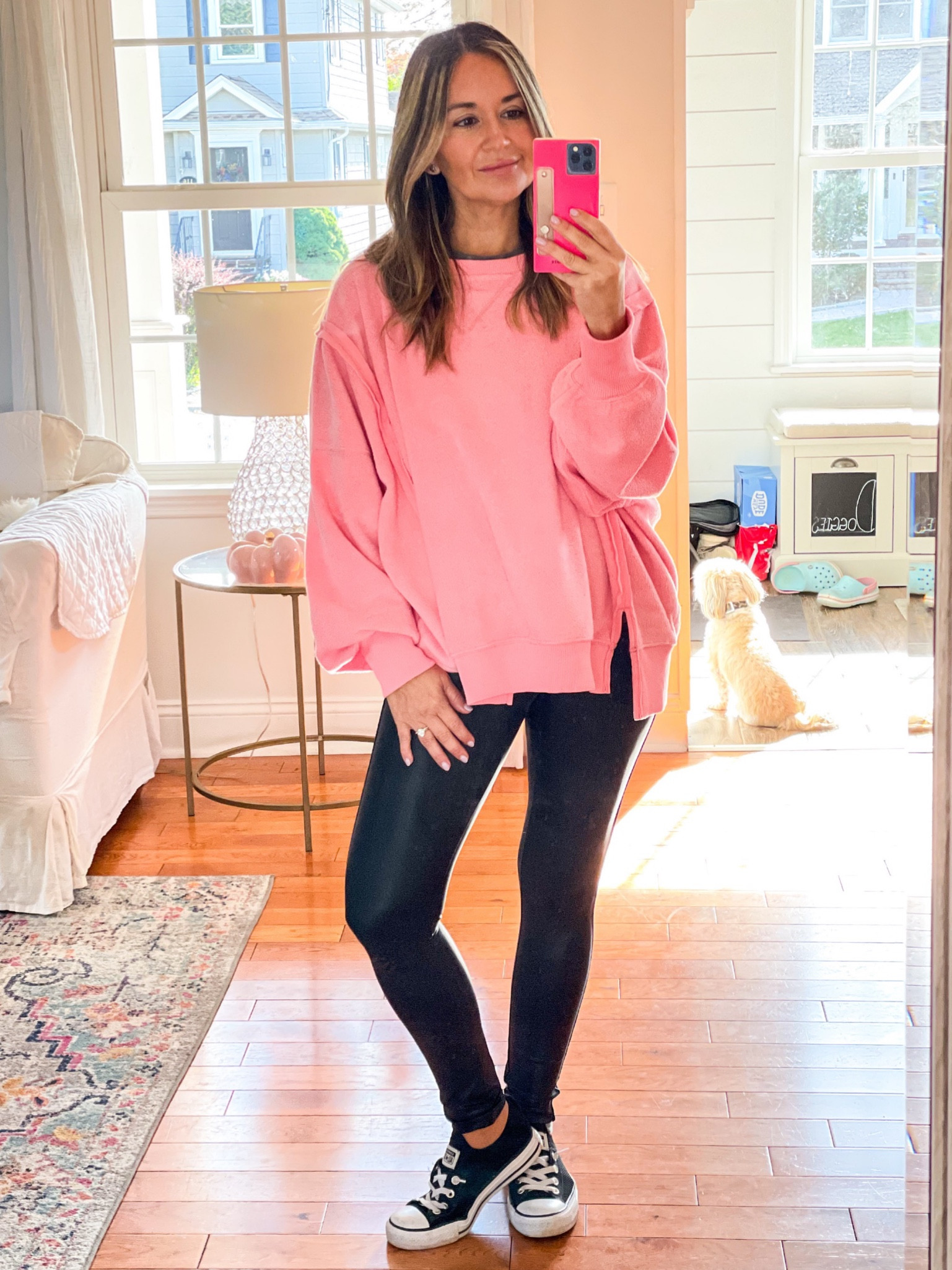 Feeling chic but still cozy & warm. Best oversized sweatshirt! Perfect for a holiday gift or for yourself .

Everything is on major sale right now, so hurry and order. Use code MAJORSAVES at checkout .

#LTKfindsunder50 #LTKGiftGuide #LTKstyletip