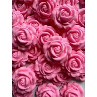 36 X Edible Roses Blossom Flowers, Sugar Cake Cupcake Decorations, Toppers For Birthday, Wedding | Etsy (US)