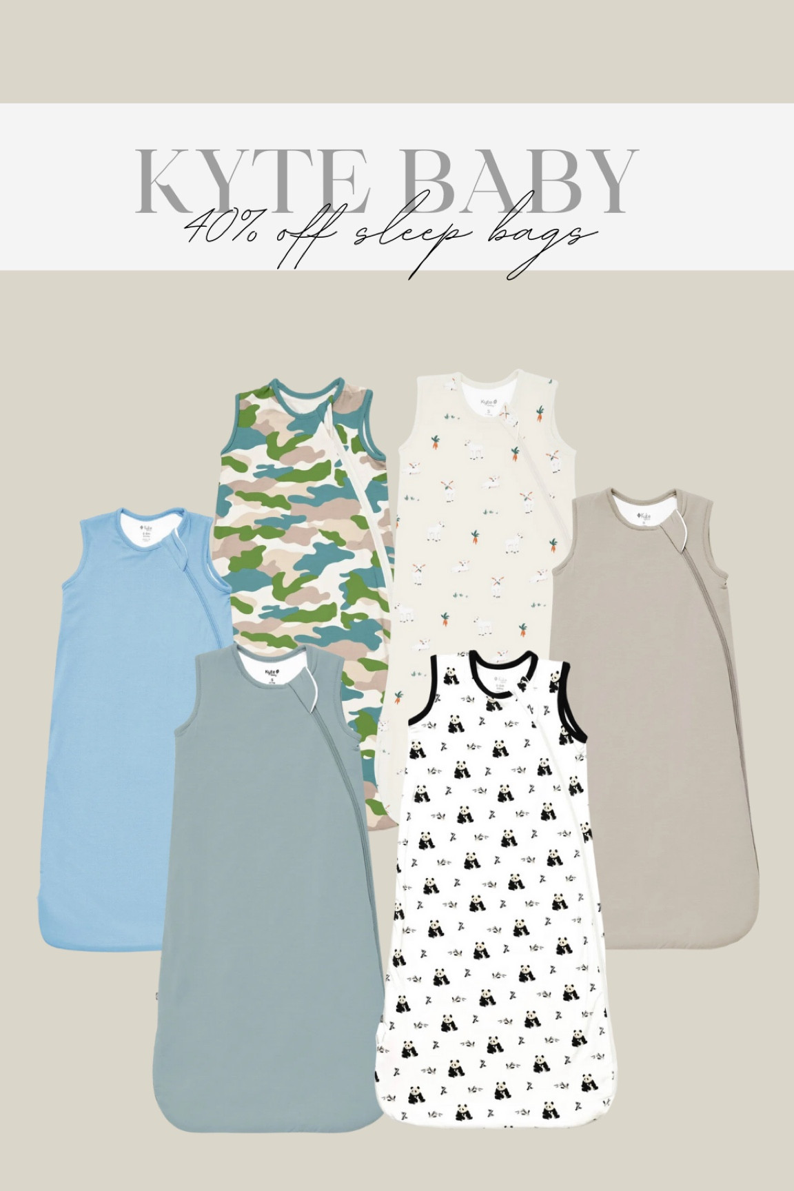 Kyte Baby — 40% off sleep bags✨ 

#kytebaby #kytebabysale #baby #newborn #footies #babyboy #babygirl #babyzipups #babyfooties #babyclothes #babypajamas #babyonesies #toddler #babyshower #babyshowergiftideas #babyregistrymusthaves #newbornmusthaves #giftideasformomtobe #giftideasfornewmom #salefinds #babyregistry #sleepbag #babysleepbag #ltkfamily #ltkbump #lfkfkndsunder50 #kytebabysleepbag #sleepbag #babysleepsack #babysleepbag 

#LTKBaby #LTKKids #LTKSummerSales