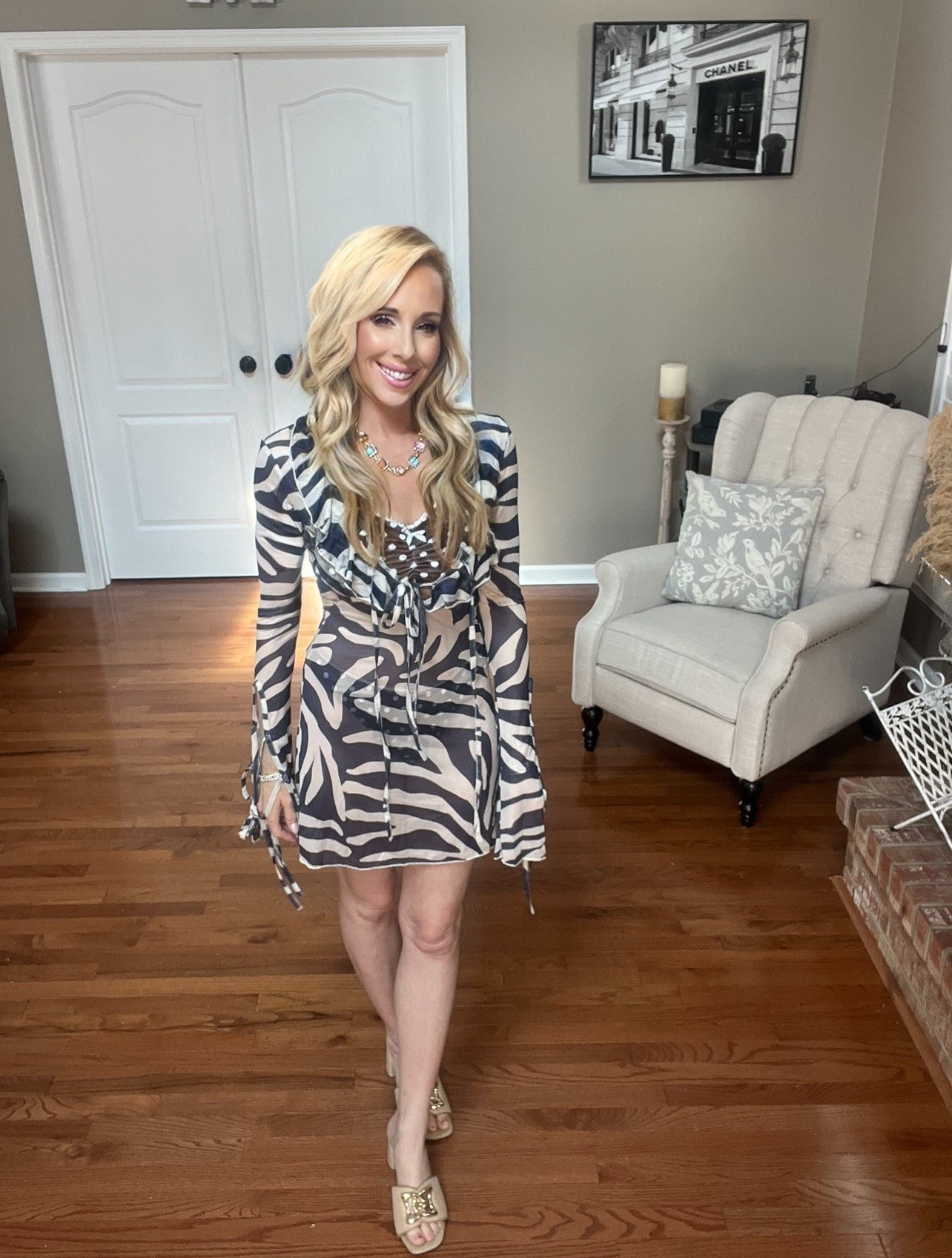 Pretty zebra print beach cover up ❤️❤️

#LTKootd #LTKSaleAlert #LTKselfcare