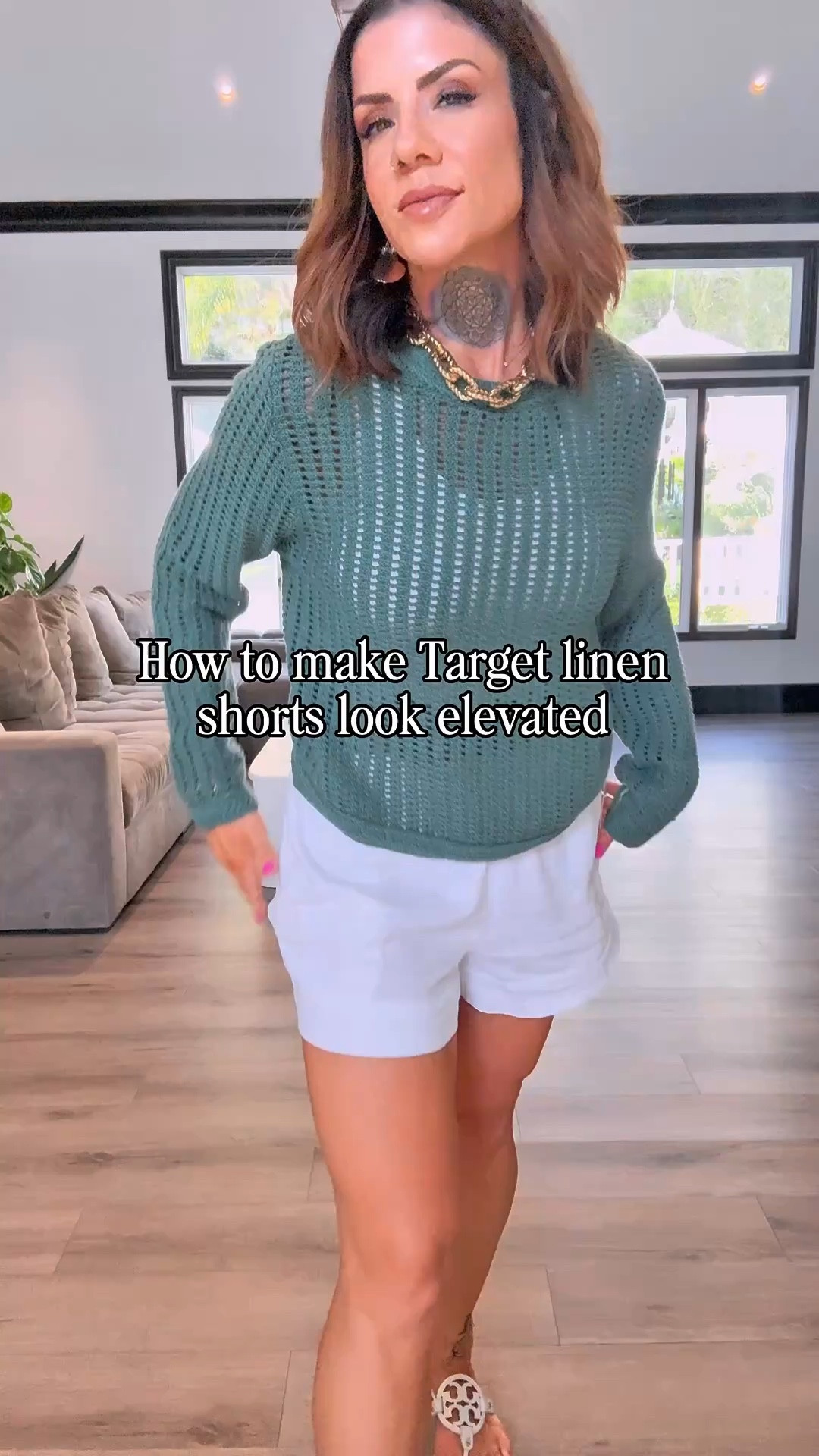 I could wear these linen shorts from Target all day! For reference I sized to a M tts. The knitted top is also Target!

#LTKOver40 #LTKmomlife #LTKootd