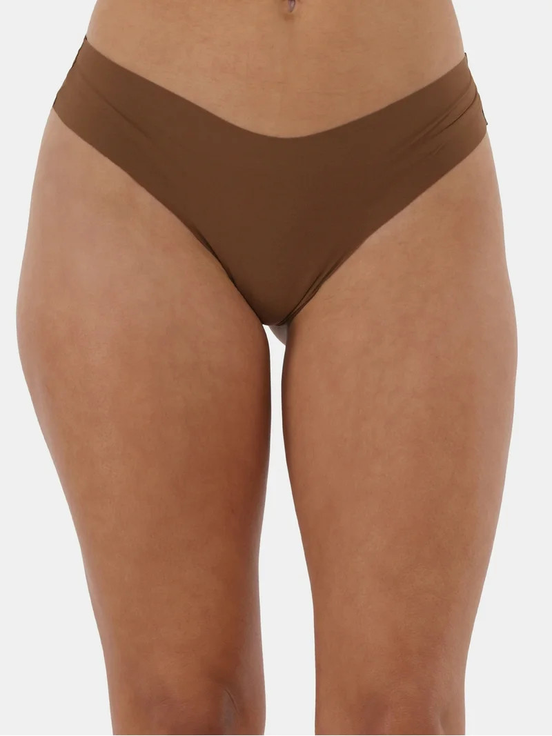 No Boundaries Women's No Show Thong Panty, Sizes XS to XXXL | Walmart (US)