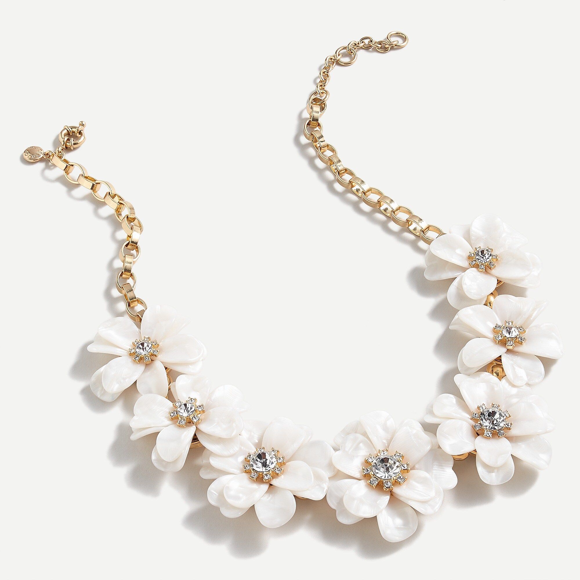 Full bloom flower necklace | J.Crew US