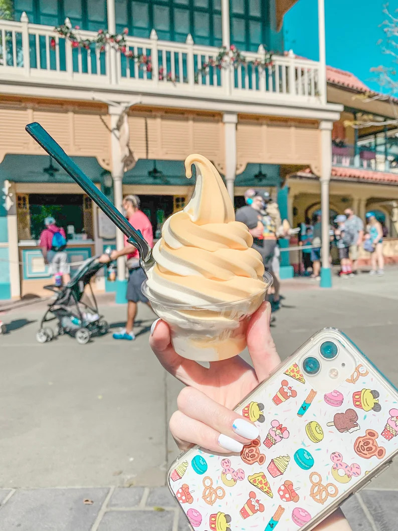 Disney-Inspired iPhone Case - Disney Snacks | Disney Phone Accessories | Disney Gifts | Dole Whip... | Etsy (US)