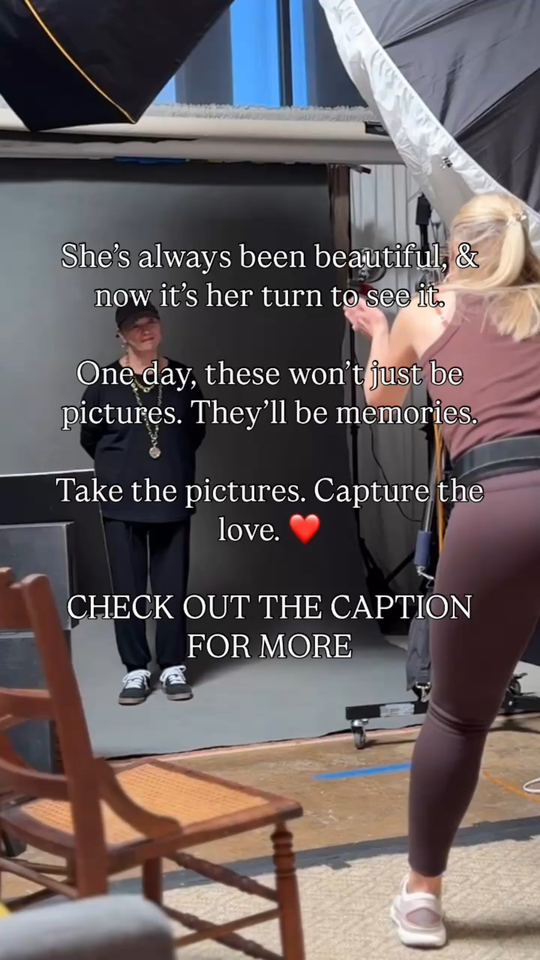 Tag a 40+ beauty who deserves this moment. ❤️📸

She’s spent years making everyone else feel seen, loved, and cherished—now it’s her turn. One day, these won’t just be pictures; they’ll be the memories we hold onto forever. The laughter, the love, the way her eyes light up when she realizes just how beautiful she truly is.

A huge thank you to @luxeportraits for this incredible This Is Me session that Katie gifted to my mom and me. It was such a special experience that we’ll cherish forever!

So here’s your reminder: Take the pictures. Hype her up. Capture the love. Because these moments? They’ll mean everything one day.

Have you ever done a photo shoot with your mom? If not, consider this your sign! Let me know in the comments—what’s your favorite memory captured in a photo? 📸✨

#MemoriesThatLast #NeverTooOld #LoveYouMom 

#LTKWatchNow #LTKOver40 #LTKStyleTip