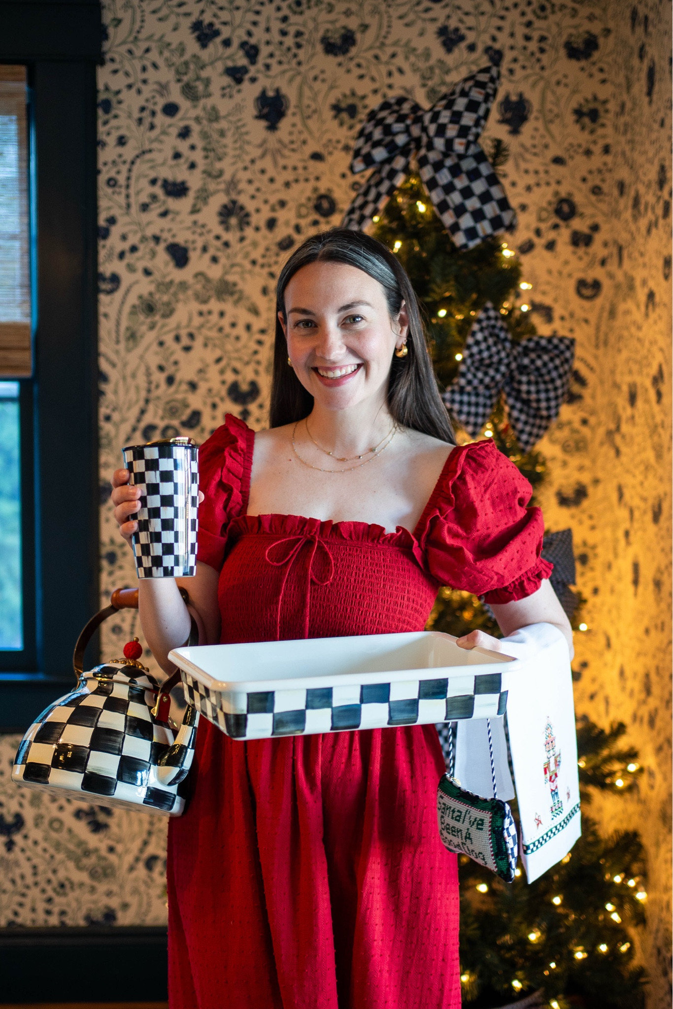 Whether someone has been collecting MacKenzie-Childs for years or you're gifting them the first of their collection, make @MackenzieChilds your go-to destination for unique gifts. And don’t forget the wrapping paper and ribbons as the cherry on top! Use code CARLYMC20 for 20% off through  11/22! Valid once per shopper. #MCPartner