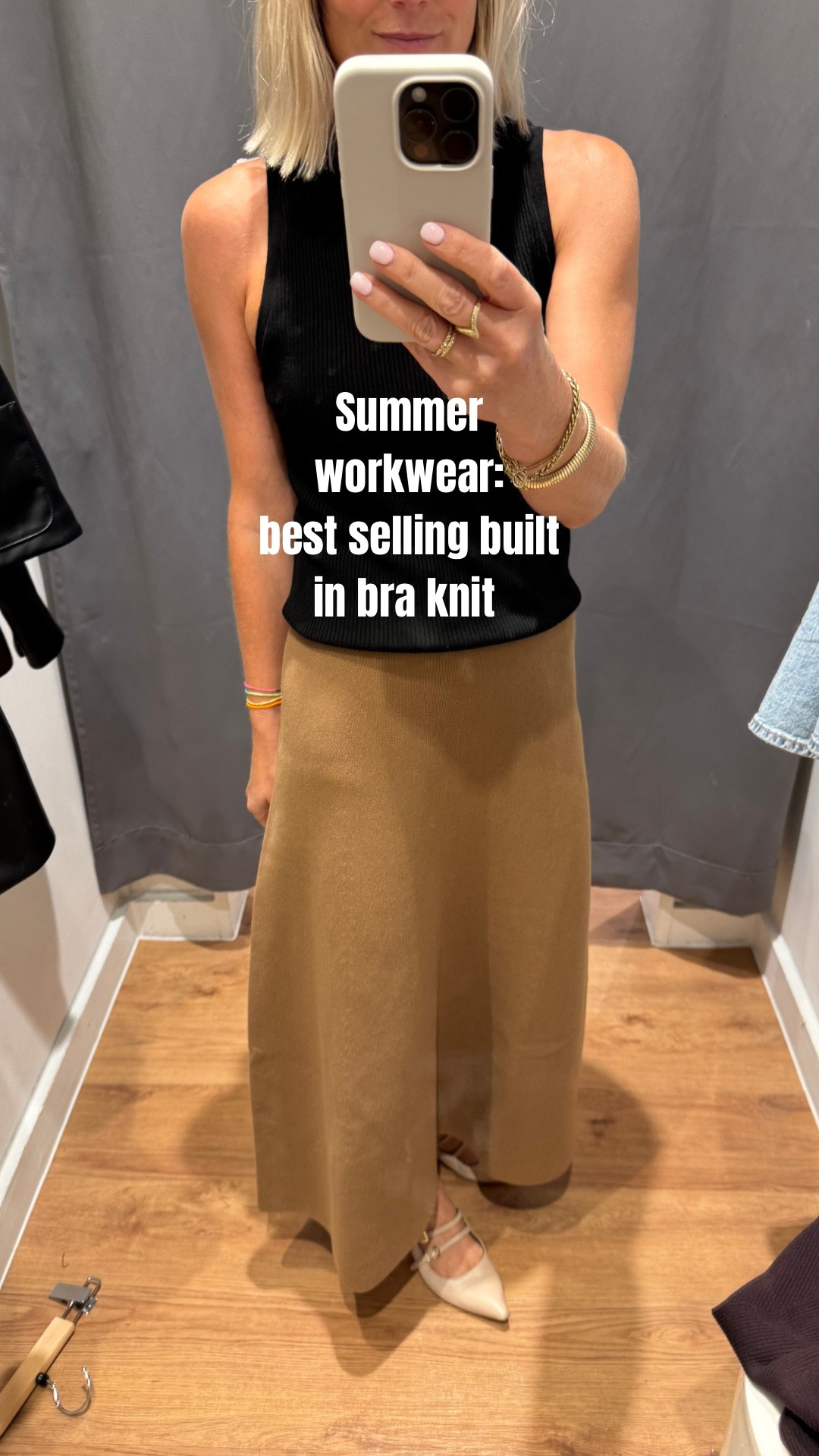 These in built bra tops are ideal for work now while hot but can also easily be layered under jackets into the autumn. 

It’s a best selling style as super comfy and eliminates the problem of having your bra straps showing 

Come in lots of colours 

Wearing xs - I’d recommend sizing up in these  

#LTKuk #LTKworkwear #LTKsummer