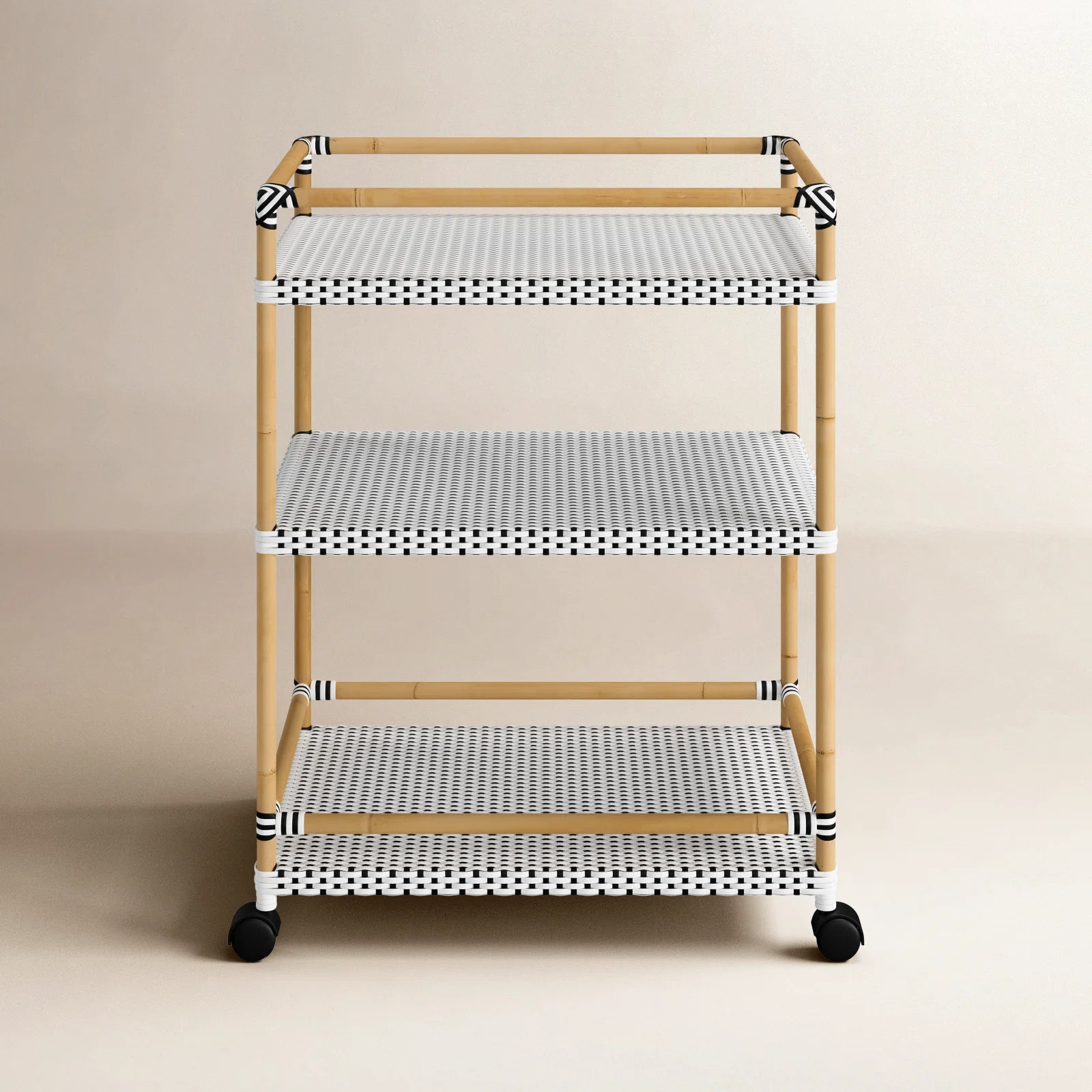 Ellie Bar Cart with Metal Outer Material | Wayfair North America