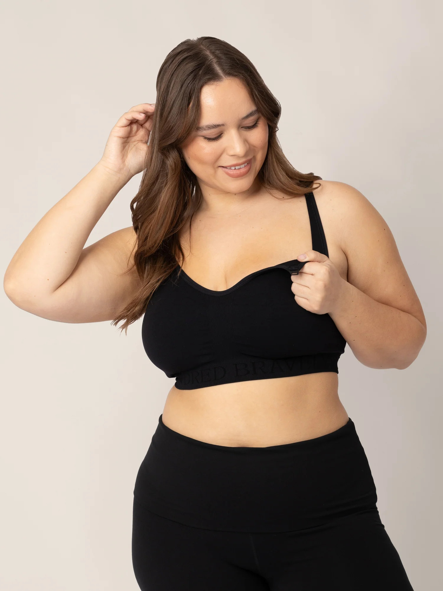 Sublime® Nursing Sports Bra | Black - Kindred Bravely | Kindred Bravely