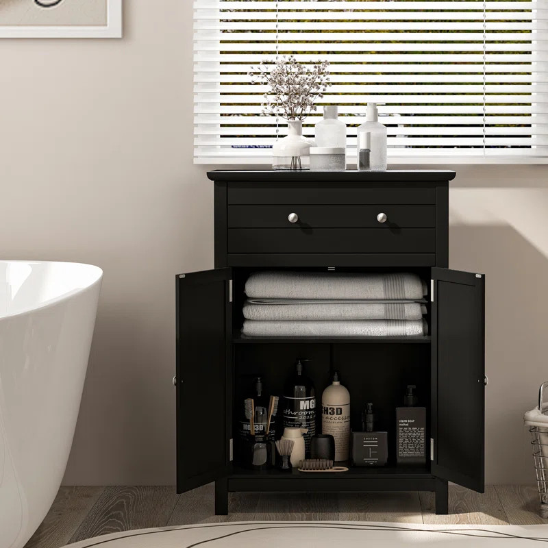 Agassi Freestanding Bathroom Cabinet | Wayfair North America