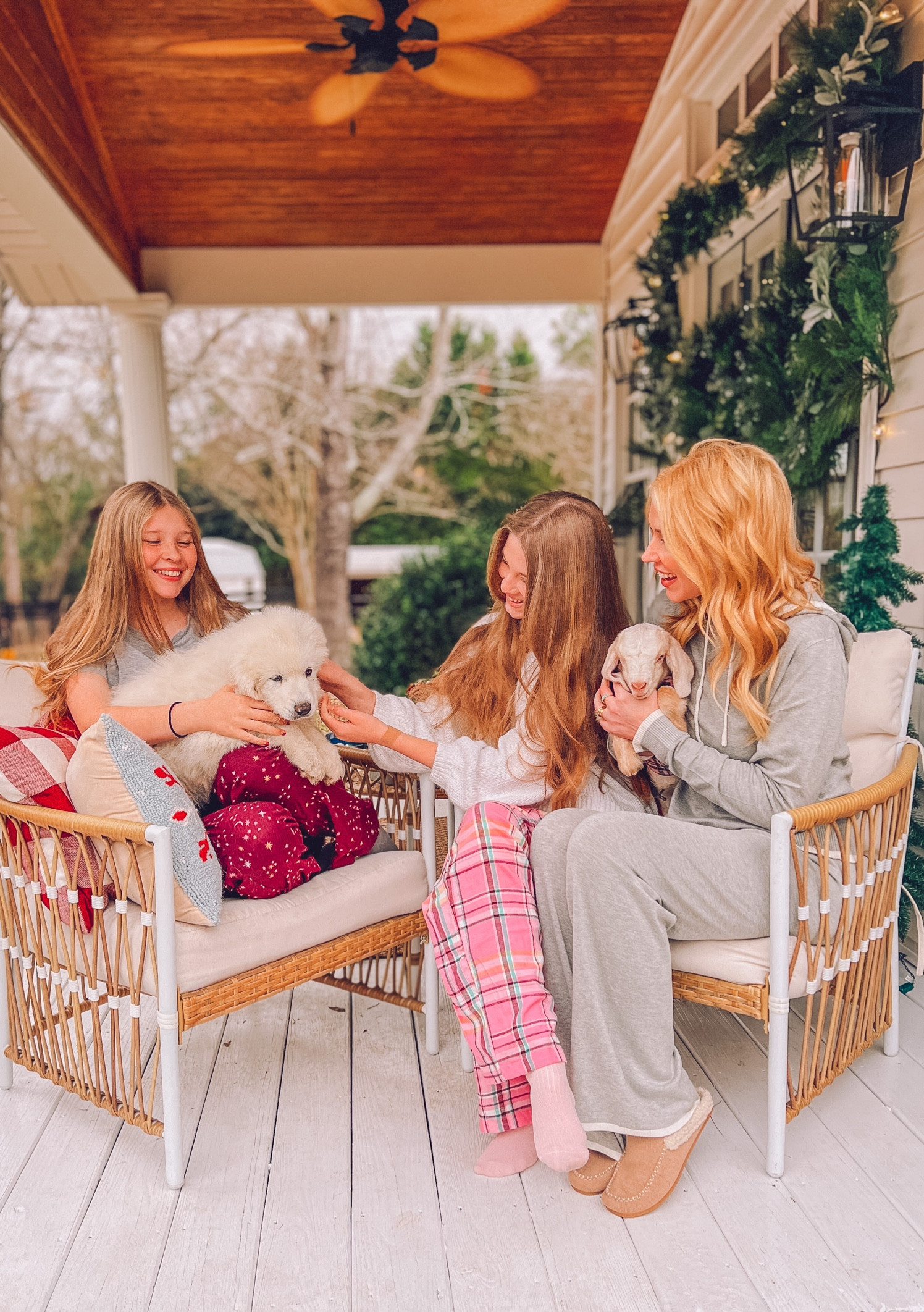 Love this comfy knit top and pants from @walmartfashion This sweater is SO soft and the pants are nice and high waisted! I’m wearing a medium in both!
The girls are wearing the new Joyspun pj pants and loving them! We’re ready for cuddle time ❤️💗🌲
#walmartpartner #walmart #walmartfashion

#LTKGiftGuide #LTKfamily #LTKHoliday