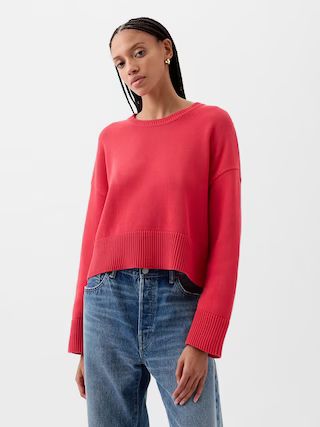 Oversized Crewneck Sweater | Gap (US)