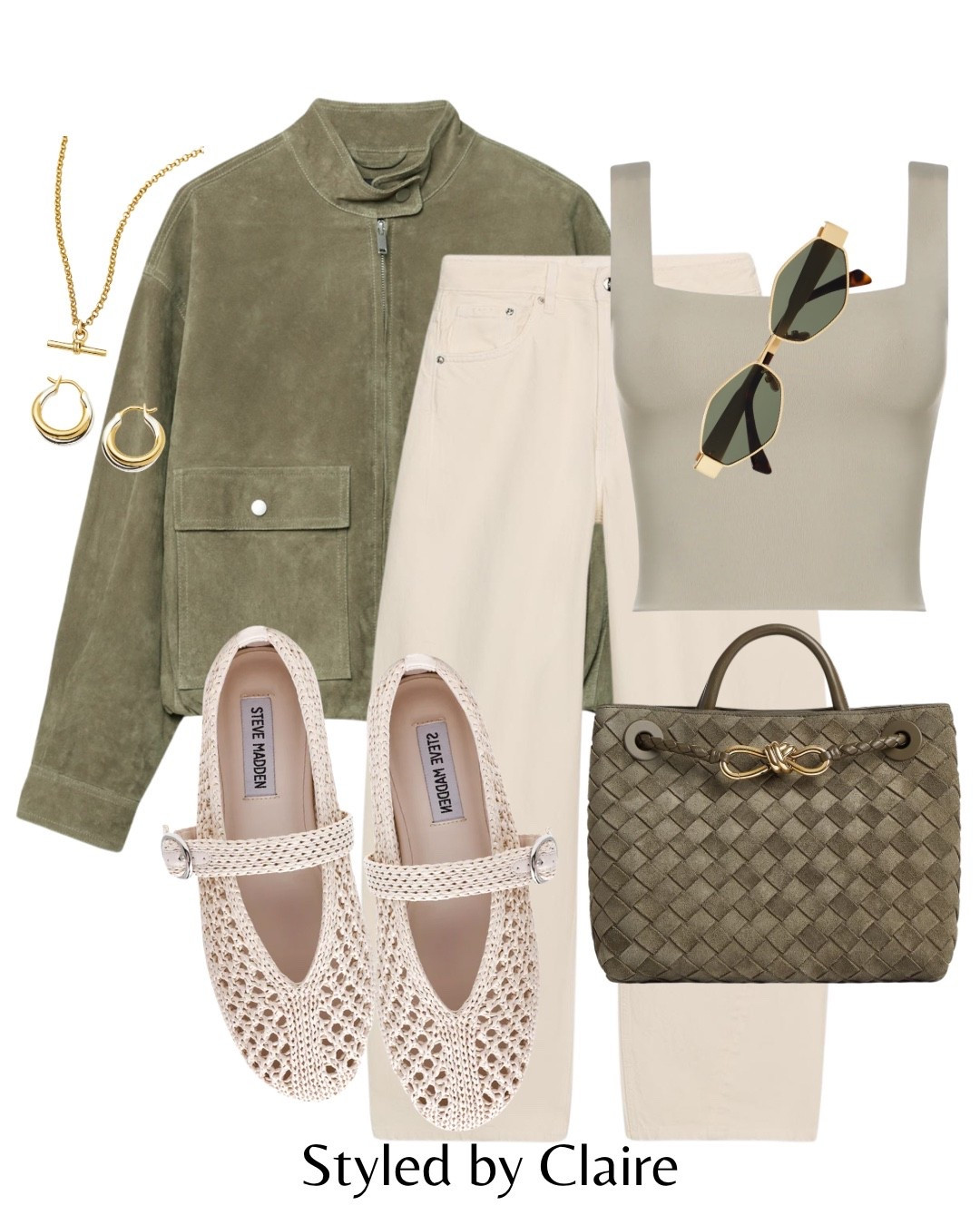 MESH BALLET FLATS🧚🏼
Use discount code CLAIRE15 at KLAYD
Tags: real leather suede jacket Sage green barrel balloon cream jeans marks Spencer Steve Madden crochet raffia trending spring mules tank top square neutral style sunglasses gold jewelry bottega andamio bag fashion brunch inspo outfit ideas chic women’s style capsule wardrobe basics ootd 

#LTKshoes #LTKspring #LTKstyletip