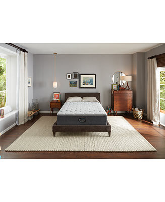 Beautyrest Silver BRS900 12" Medium Firm Mattress- King - Macy's | Macy's