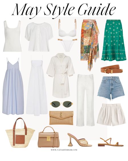 May Style Guide ☀️ Quality pieces for all things May, from casual early summer days to vacation, events, and evenings out!

#mayoutfits #mayoutfit #summeroutfits #summerstyle 
