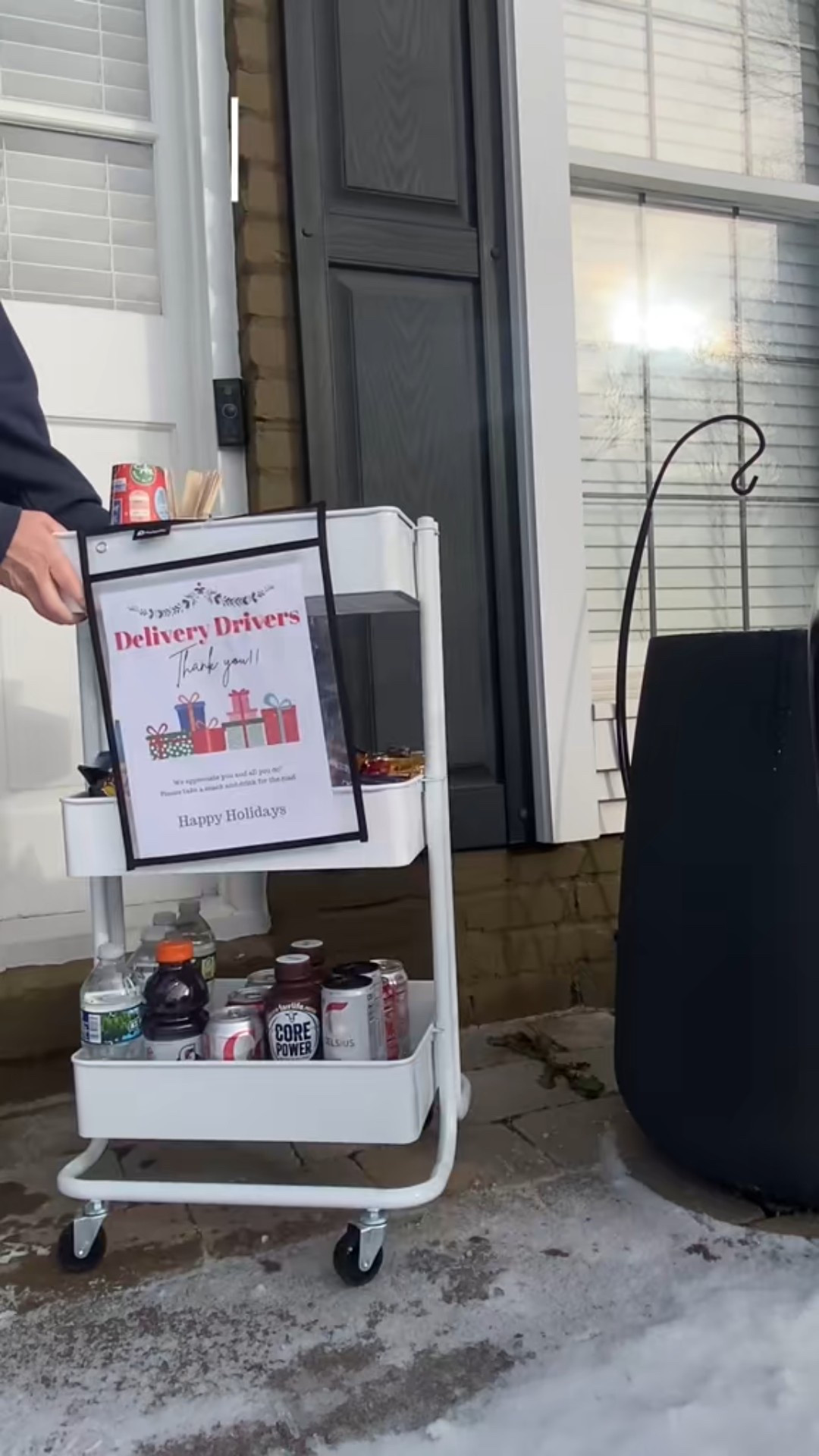 We've had some very happy drivers stop by, so this is worth every second of effort put in. #amazondriver #deliverydrivers #upsdriver #fedexdriver #usps #drinkstation 

 #LTKHoliday #LTKvlog #LTKSeasonal