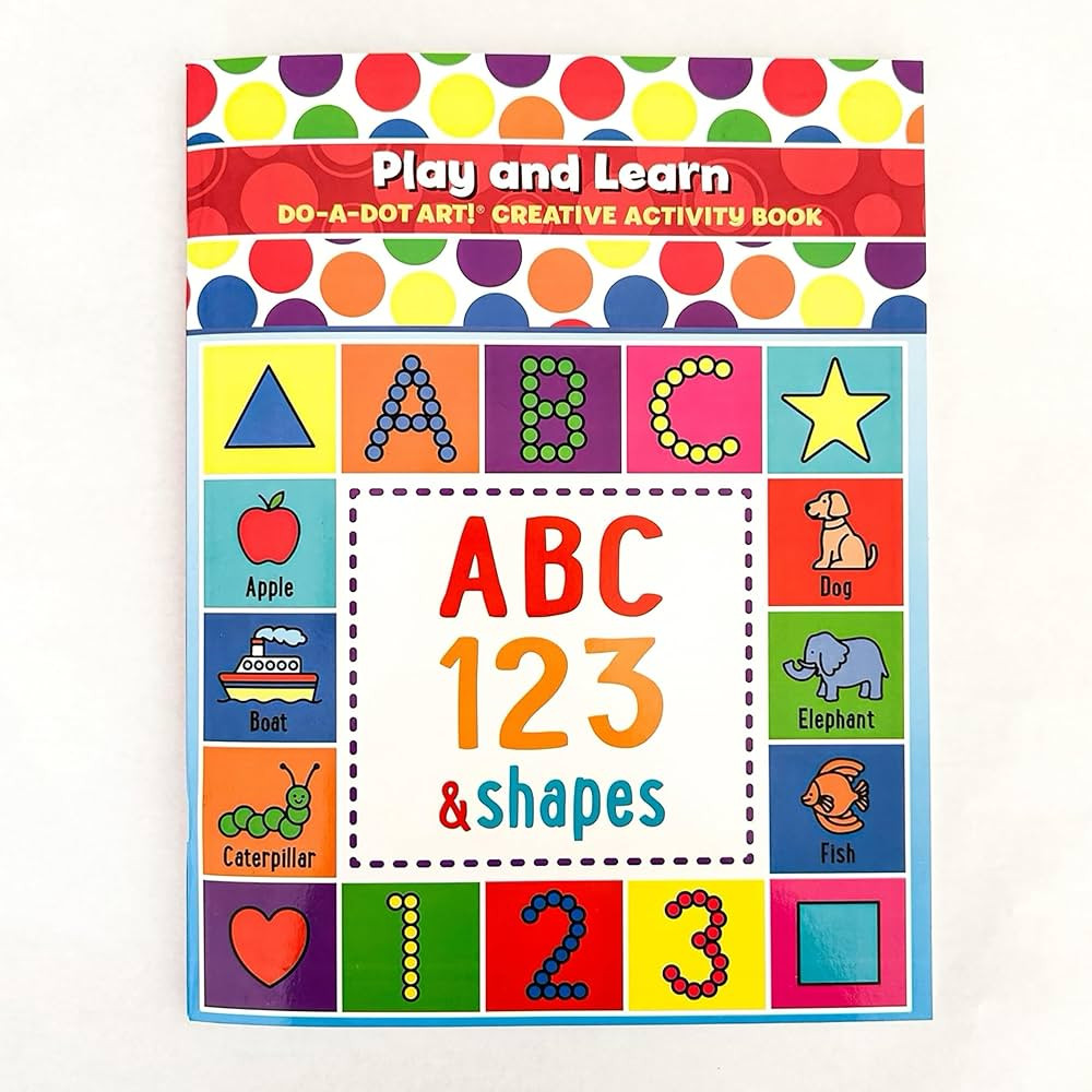 Do A Dot Art! Play and Learn Creative Activity and Coloring Book. Great for Learning Numbers, Let... | Amazon (US)