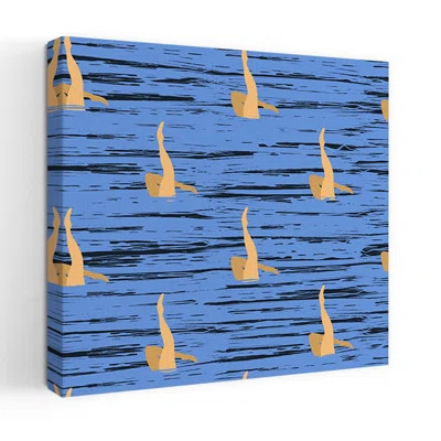 Contemporary Art Abstract Contemporary Summer Art | Wayfair North America