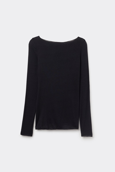 Sheer Cashmere Boat Neck Shirt | Intimissimi | Intimissimi (US)
