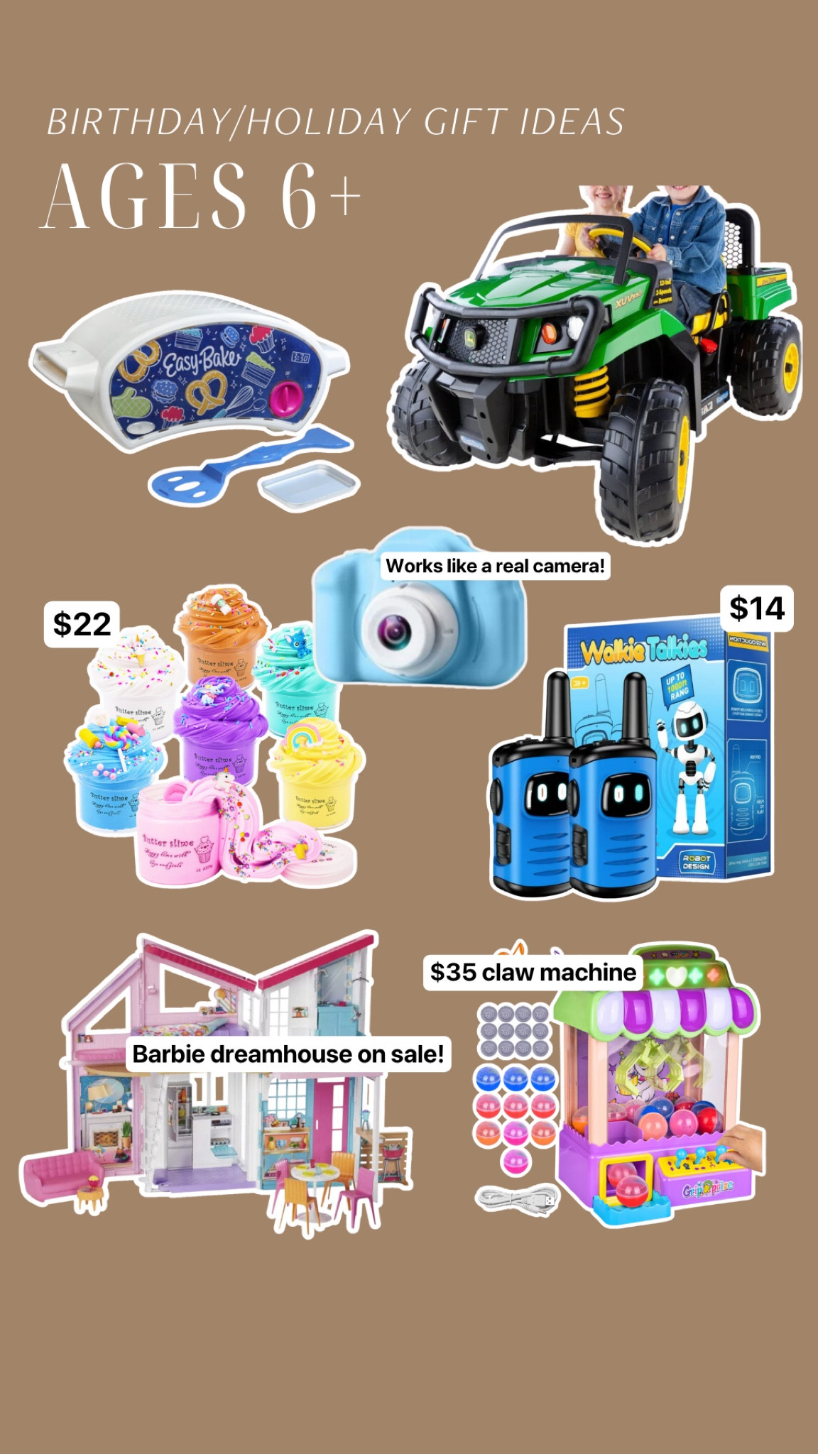 Gift ideas for kids 7 & up. Lots of fun ideas for birthday parties or the holidays coming up! All from @walmart 

Dressupbuttercup.com 

#dressupbuttercup #walmartpartner #ad

#LTKHolidaySale #LTKkids #LTKfindsunder50