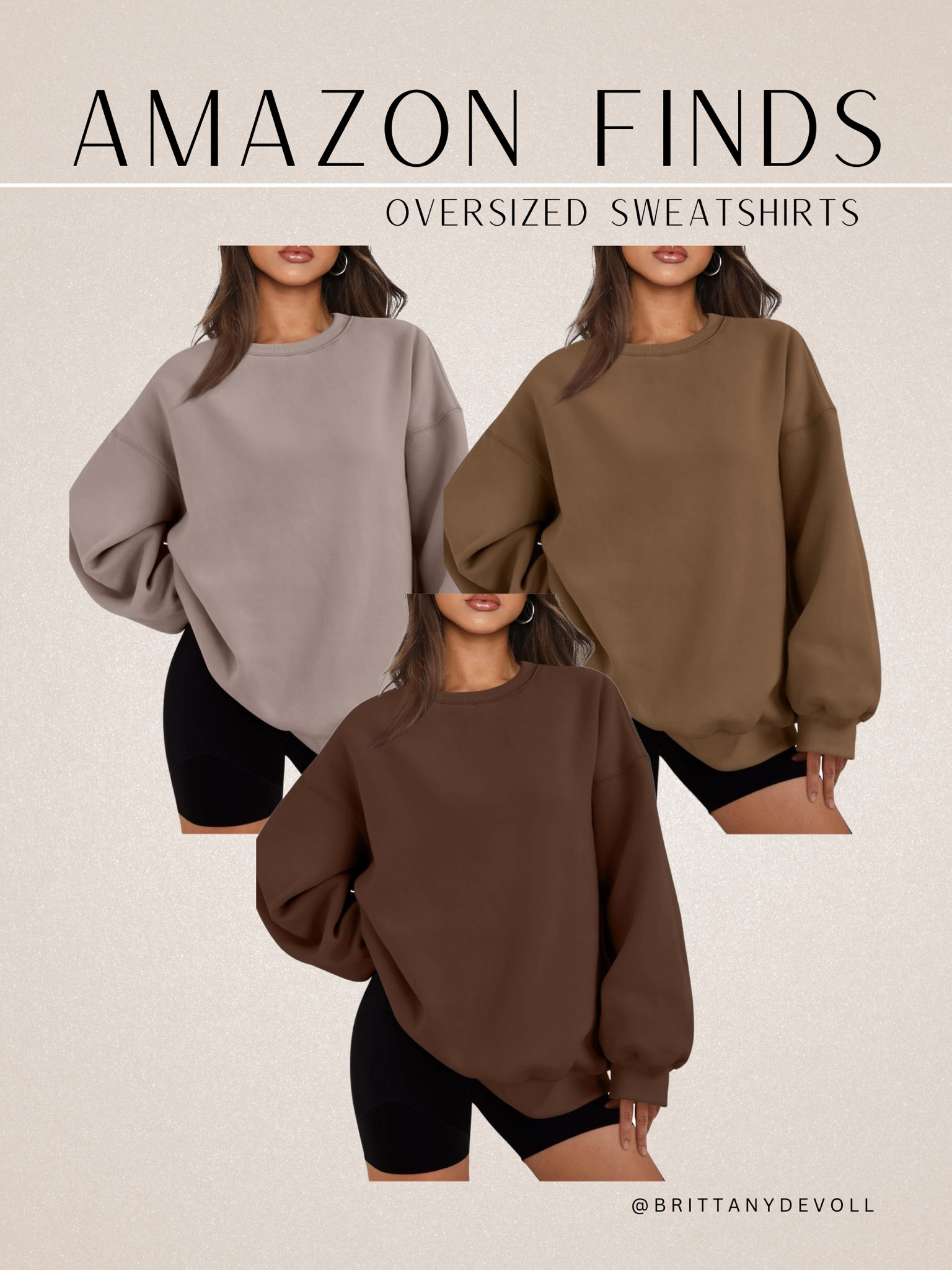 Women’s oversized sweatshirt, women’s hoodie, women’s crewneck, women’s pullover, women’s comfy fall fashion, Amazon fashion, Amazon finds, women’s fall tops

#LTKMidsize #LTKSeasonal #LTKFindsUnder50
