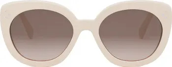 Bold 3 Dots 56mm Butterfly Sunglasses | Nordstrom