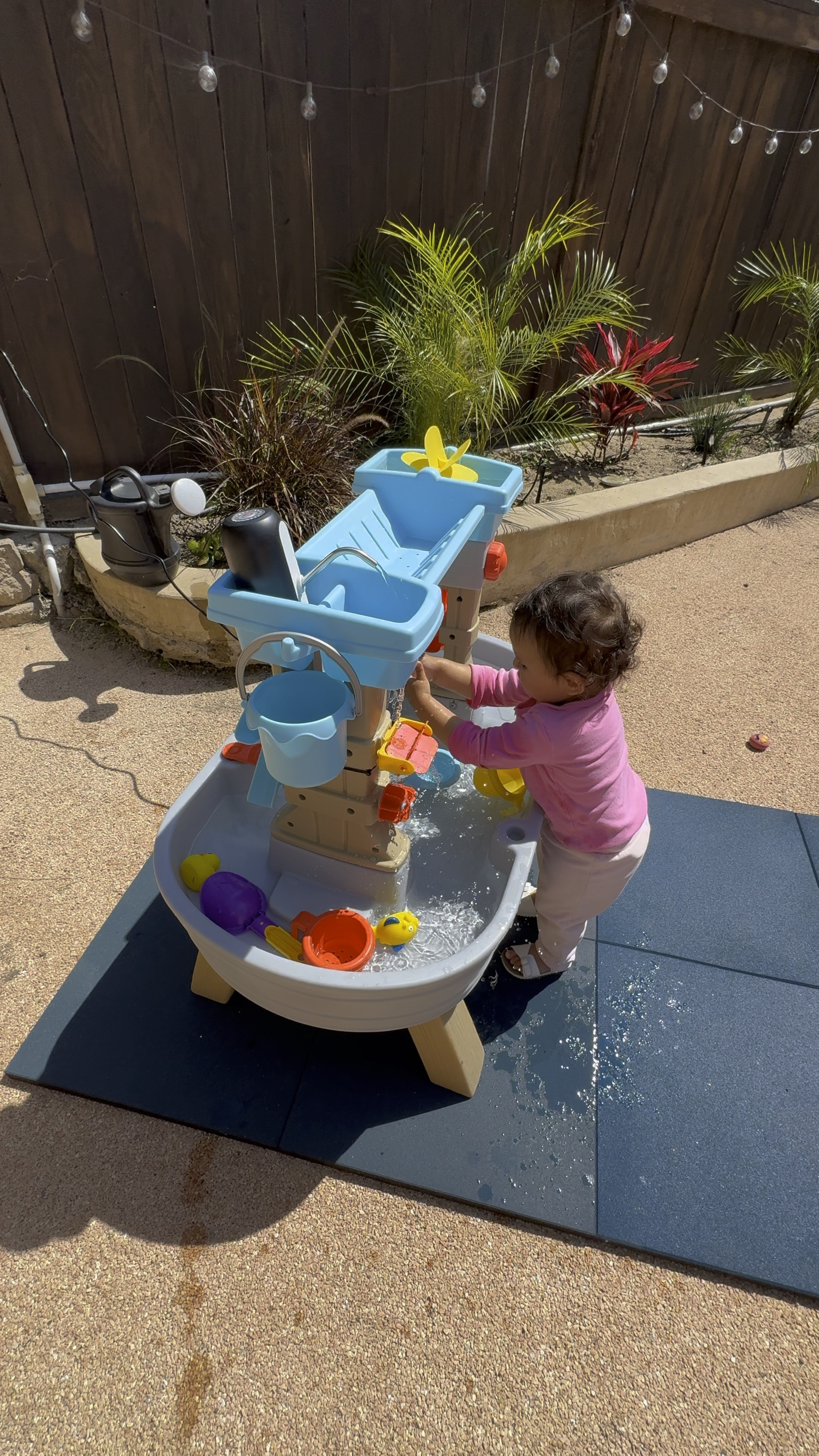 Summer entertainment for kids! 
I added a water pump to keep the water flowing as other content creators have and this is a life changer!! 

#LTKFamily #LTKVideo #LTKKids