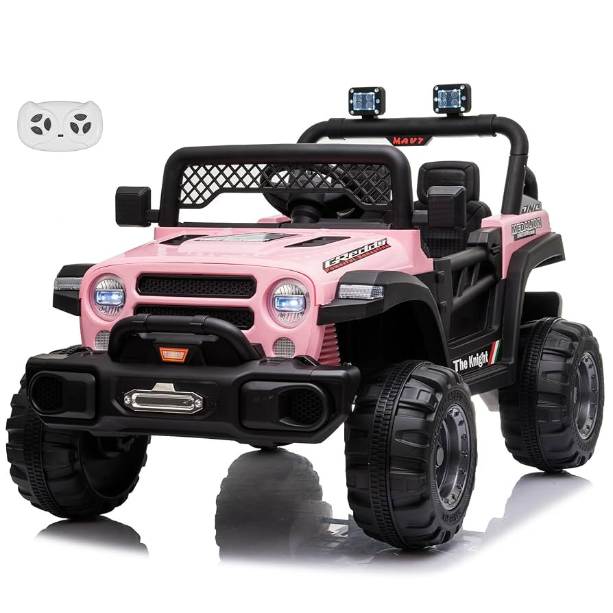 VOLTZ TOYS 12V Truck Ride-On Car Toy for Kids with Open Doors, LED Lights, 2.4G Remote Control an... | Amazon (CA)
