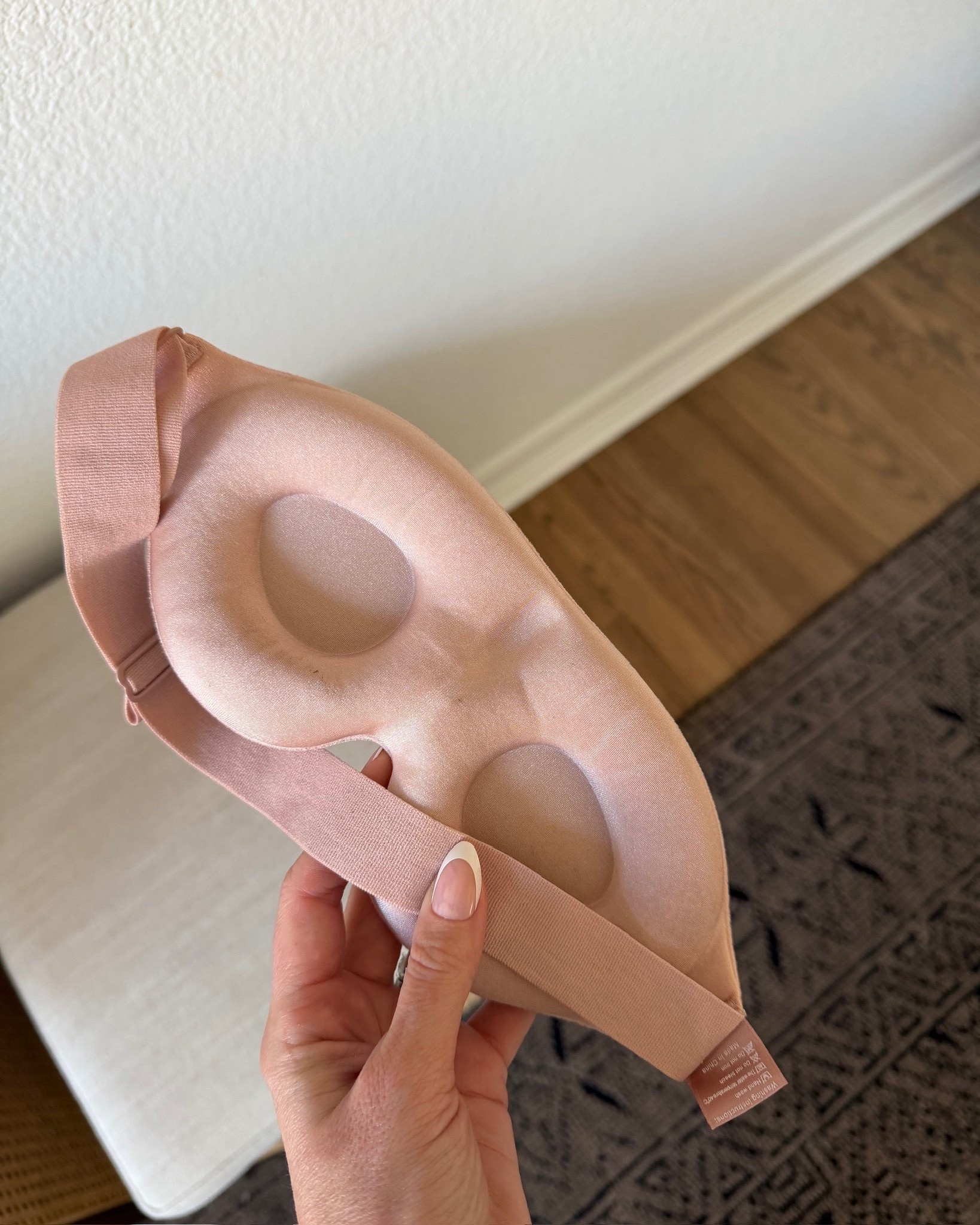 This eye mask may not look like much, but it saves me on long flights and hotel room stays! It blocks all of the light and does not put pressure on your head! 

#LTKmorningroutine #LTKmomlife #LTKTravel