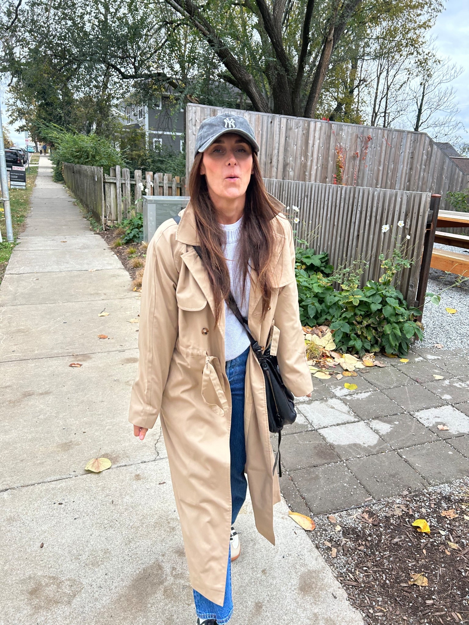 It was a cold day in Nashville today! Fall outfit, trench coat, sambas

#LTKPetite #LTKSeasonal