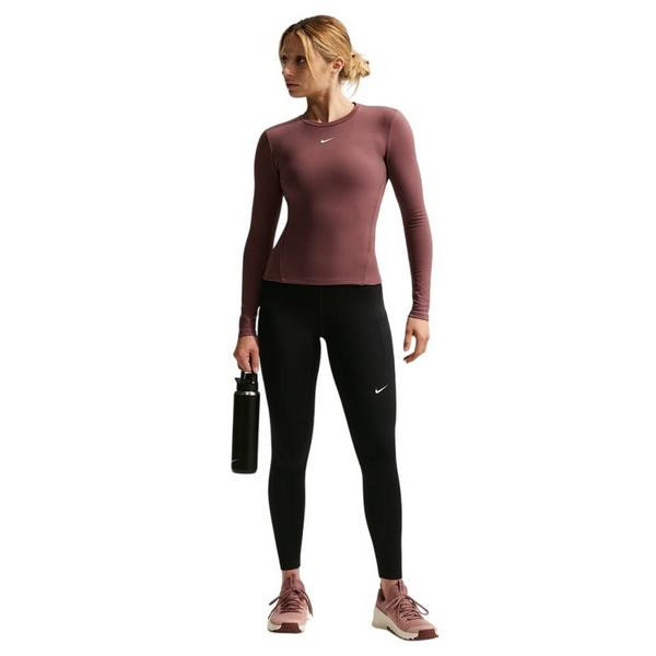 Women's Nike Dri-FIT One Pocket Leggings XLarge Black/White | Scheels Sports
