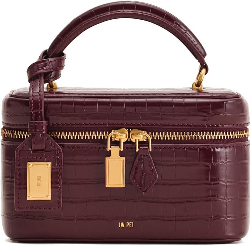 JW PEI Women's Cleo Box Shape Top Handle Bag | Amazon (US)