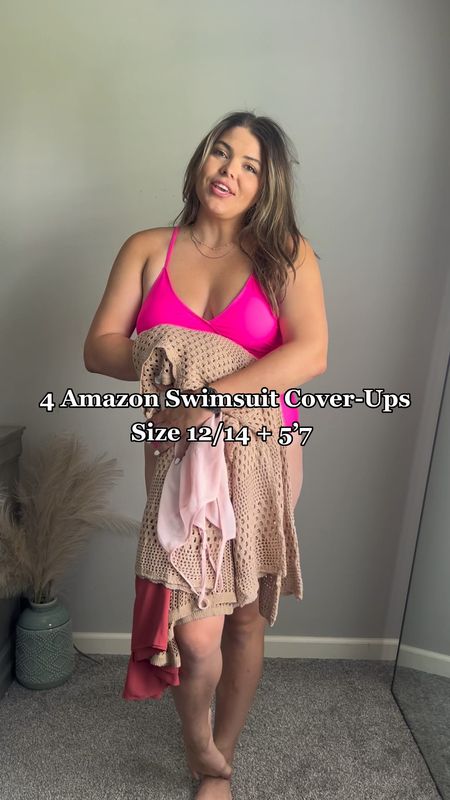 Amazon swimsuit coverups that I’m loving. All of them purchase in a size large

Crochet, knit, midsize, mom style

#LTKtravel #LTKcurves #LTKswim