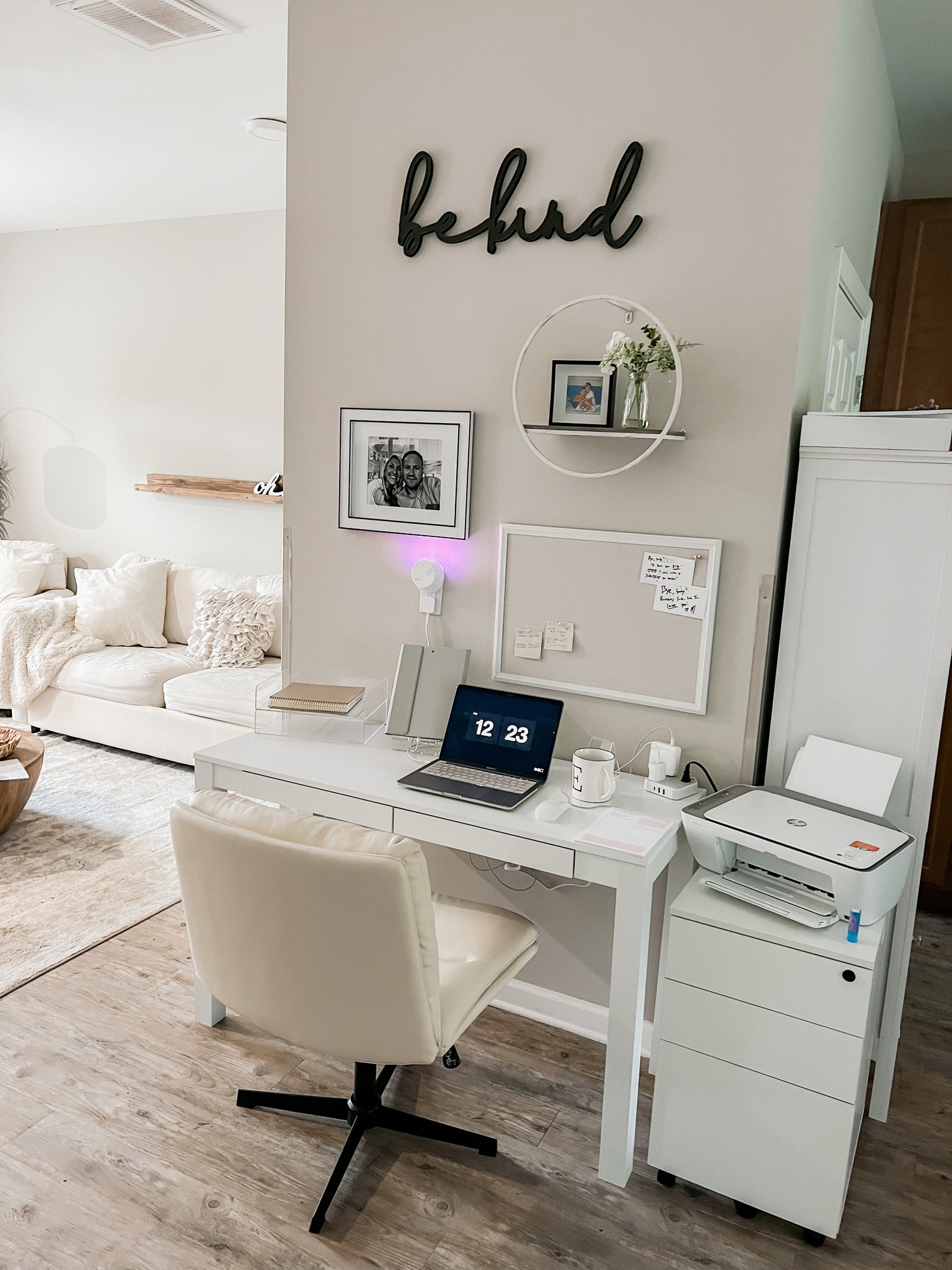 Minimal and affordable home office space 

#LTKhome #LTKU #LTKsalealert