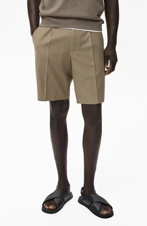 MANGO Bermuda Shorts in Brown at Nordstrom, Size 32 | Nordstrom