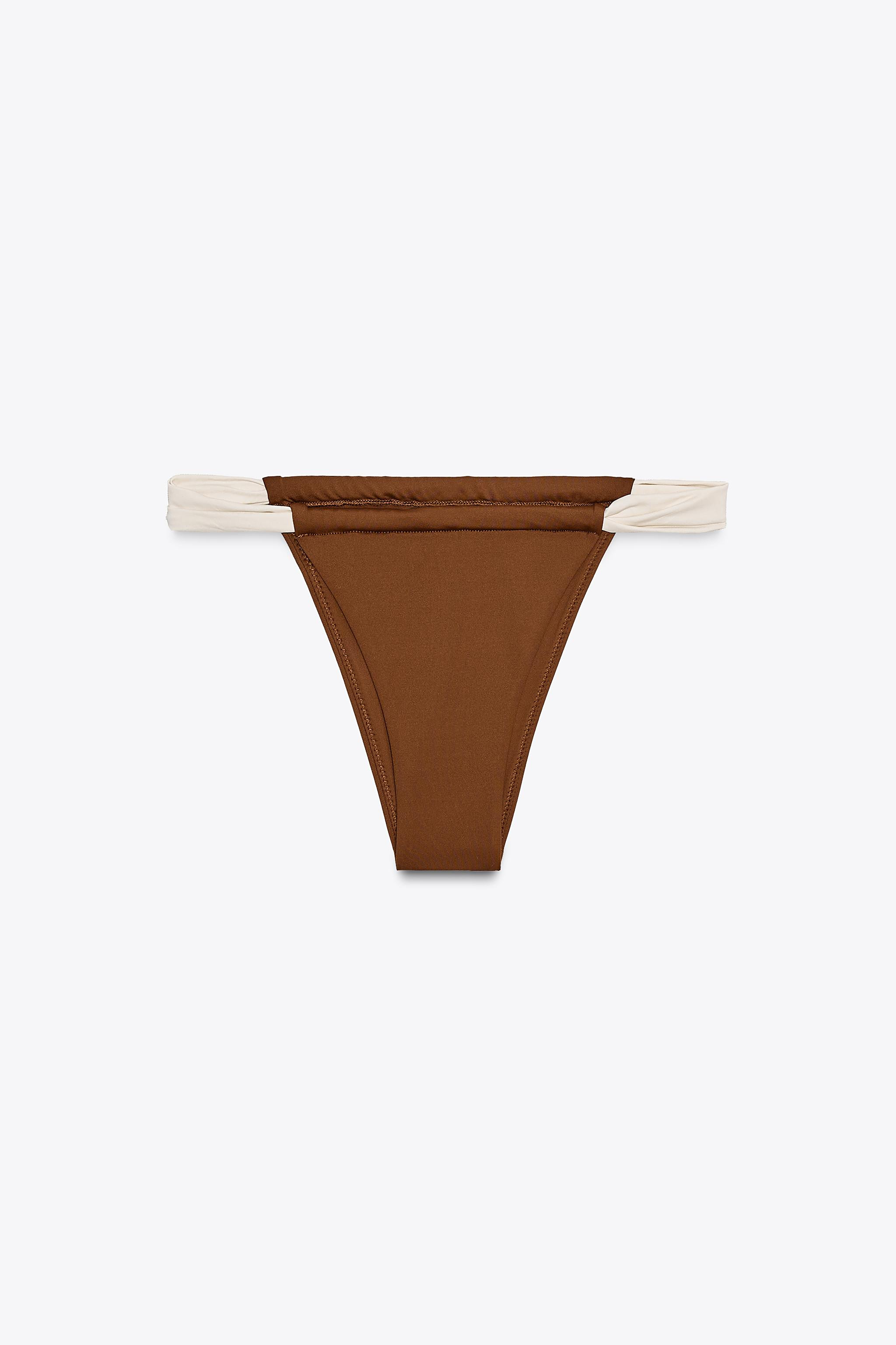 TIE-SIDE BIKINI BOTTOMS | Zara US