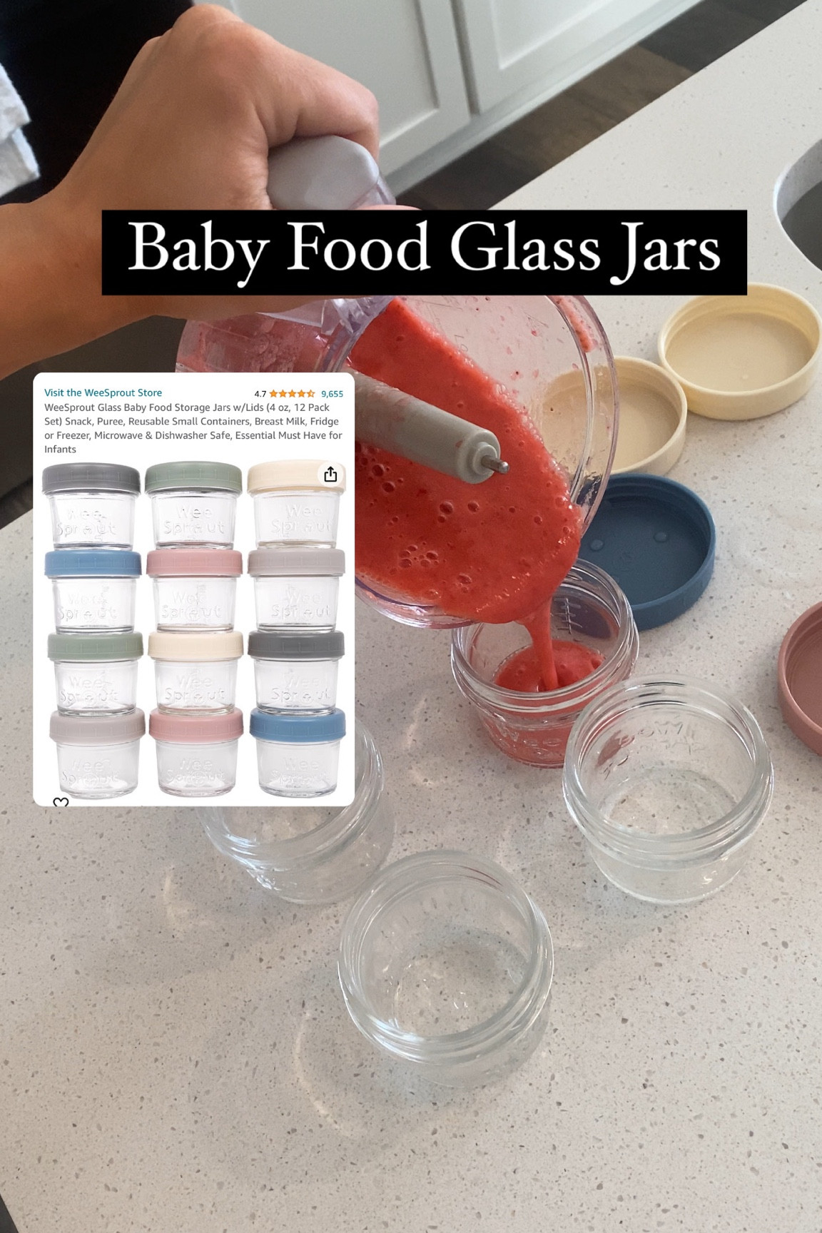 Glass Food Storage Jars For Baby Food


#babyfinds #babyregistry #babyneeds #babypuree #babyfood #babyfinds #babyjars #glassfoodjars

#LTKfindsunder50 #LTKbaby