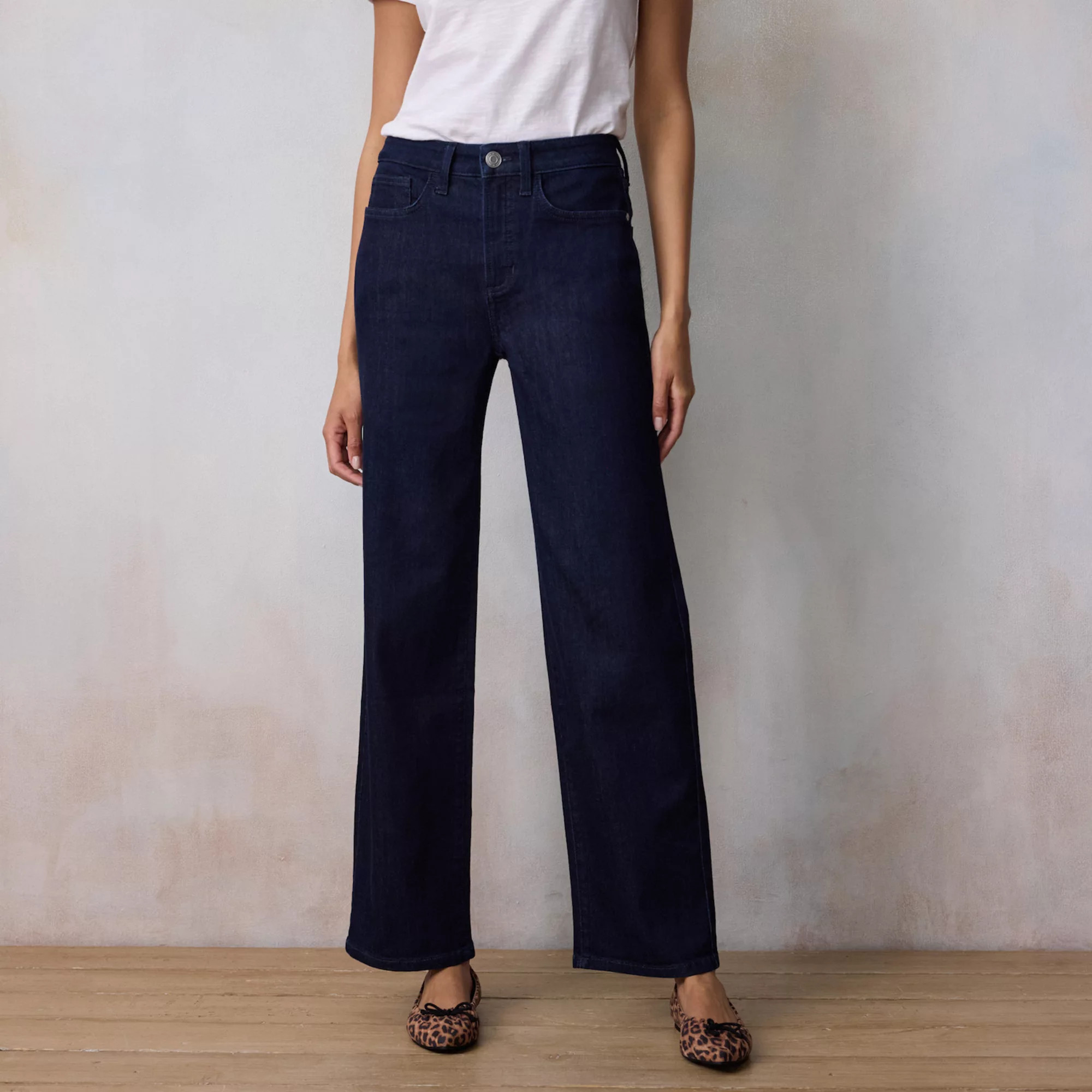 Women's LC Lauren Conrad Super High Rise Palazzo Wide Leg Jeans | Kohl's