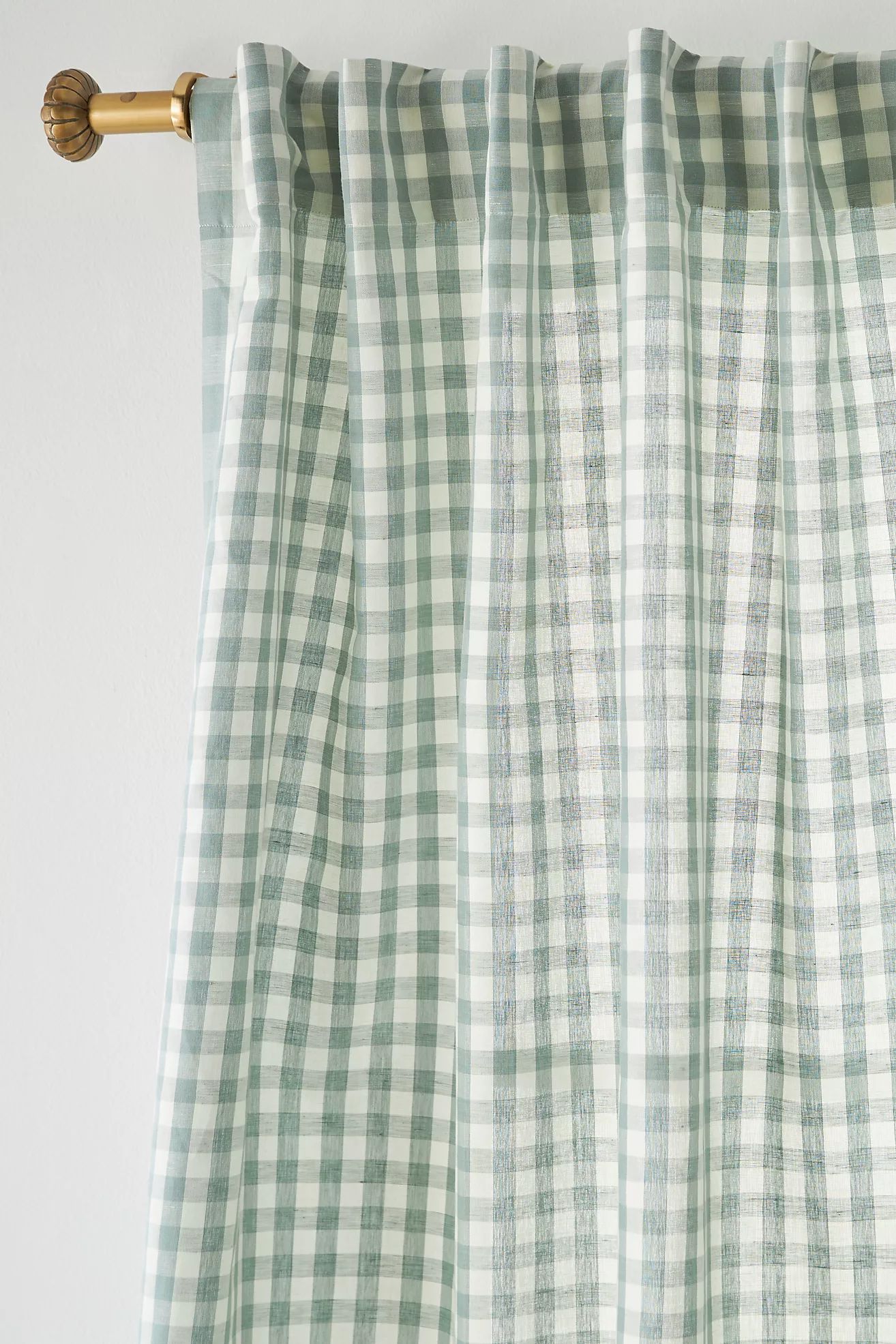 Gingham Curtain | Anthropologie (US)