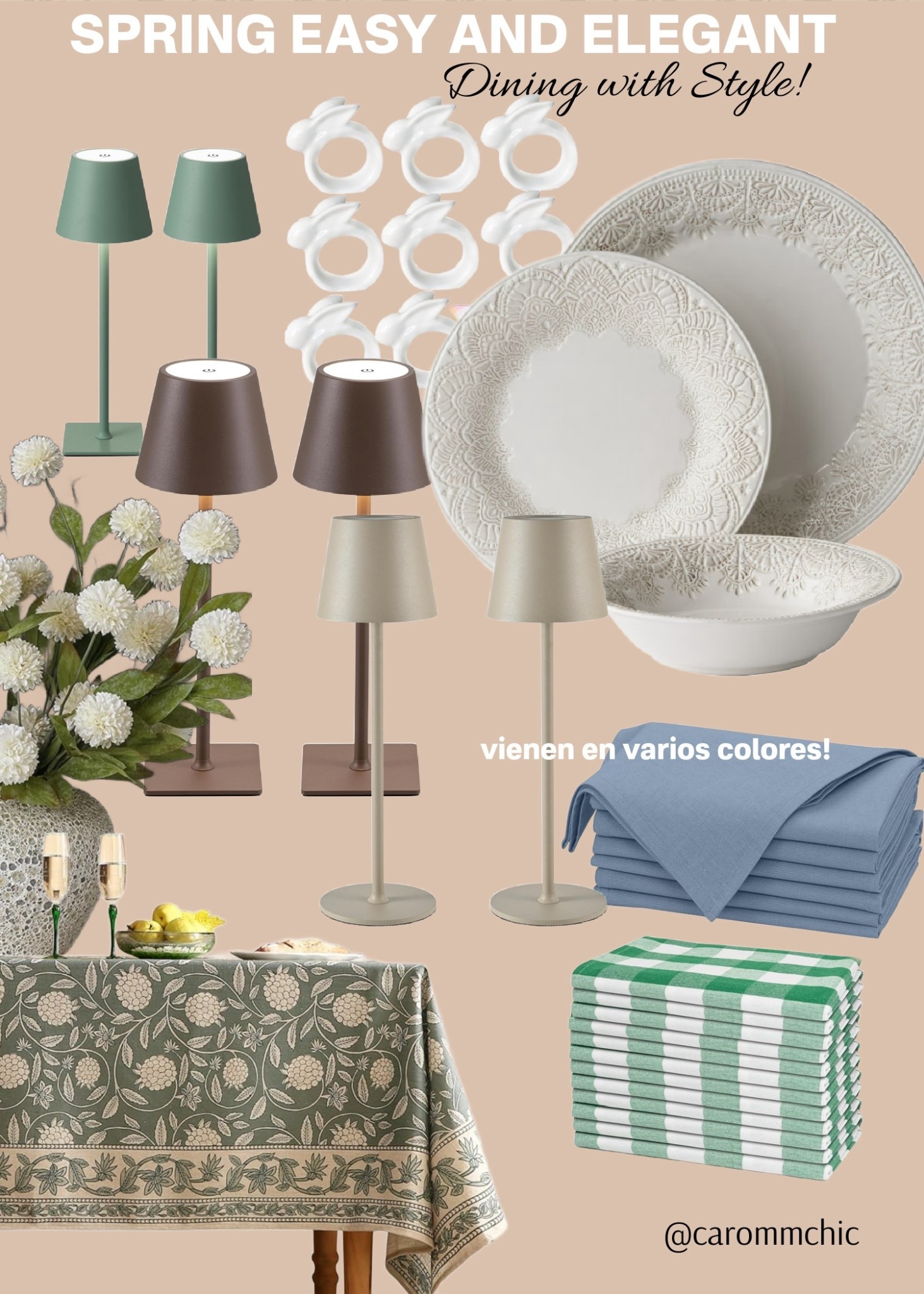 From my recent video! You don’t need to buy a lot is just about be smarter!! And you can use them in many occasions ✨
.
Make your table experience BETTER! 🍽️
.
homedecor favorite, dining decor, table setting 


.

#LTKSaleAlert #LTKHome #LTKSeasonal