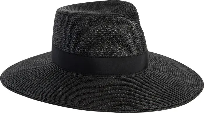 Eric Javits Daphne Broad Brim Straw Fedora | Nordstrom | Nordstrom