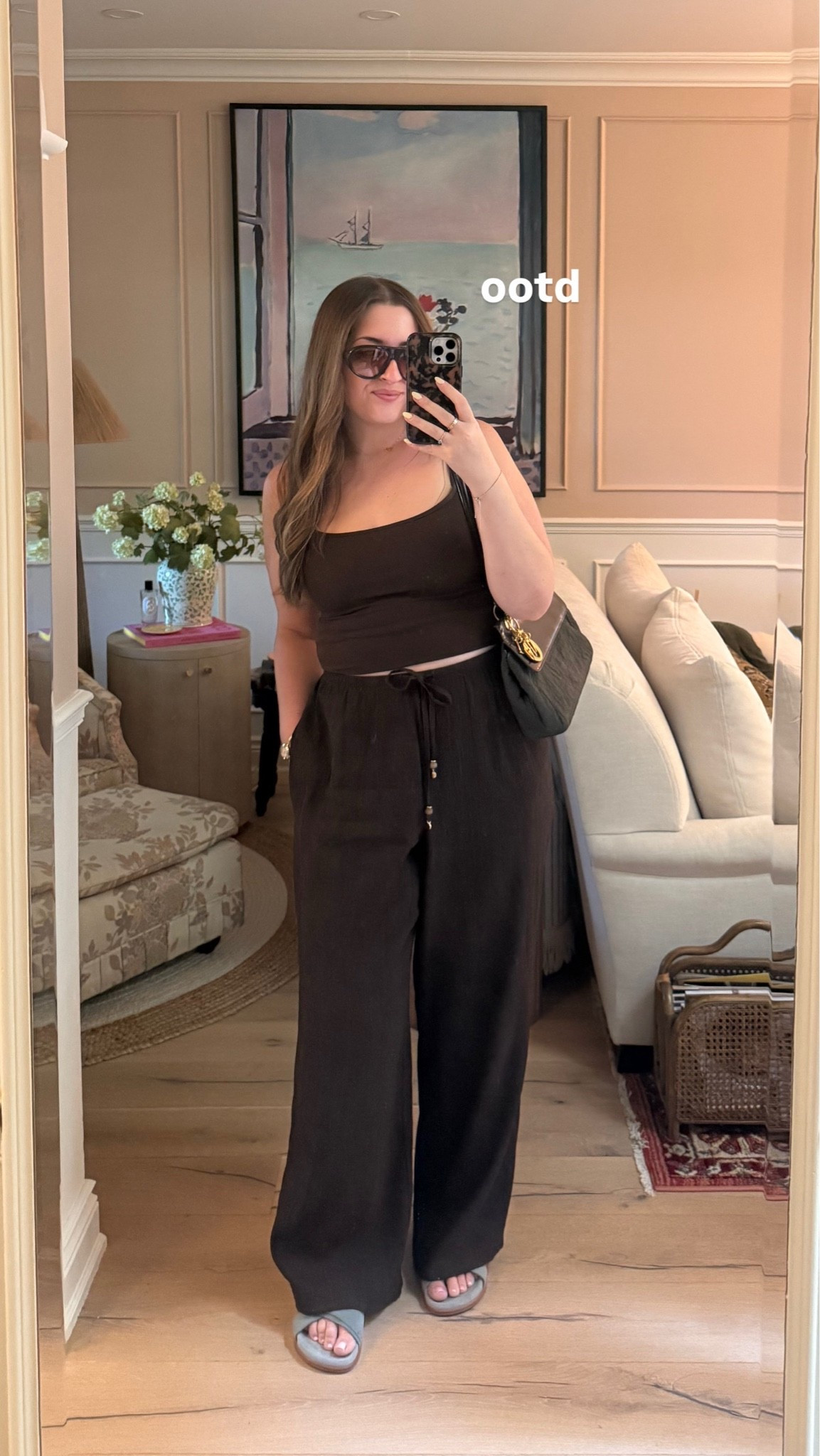Casual summer outfit / top & trouser / everyday outfit / effortless / summer office 

Sizing: L in tank top / XL in pant

#LTKsummer #LTKmidsize #LTKworkwear