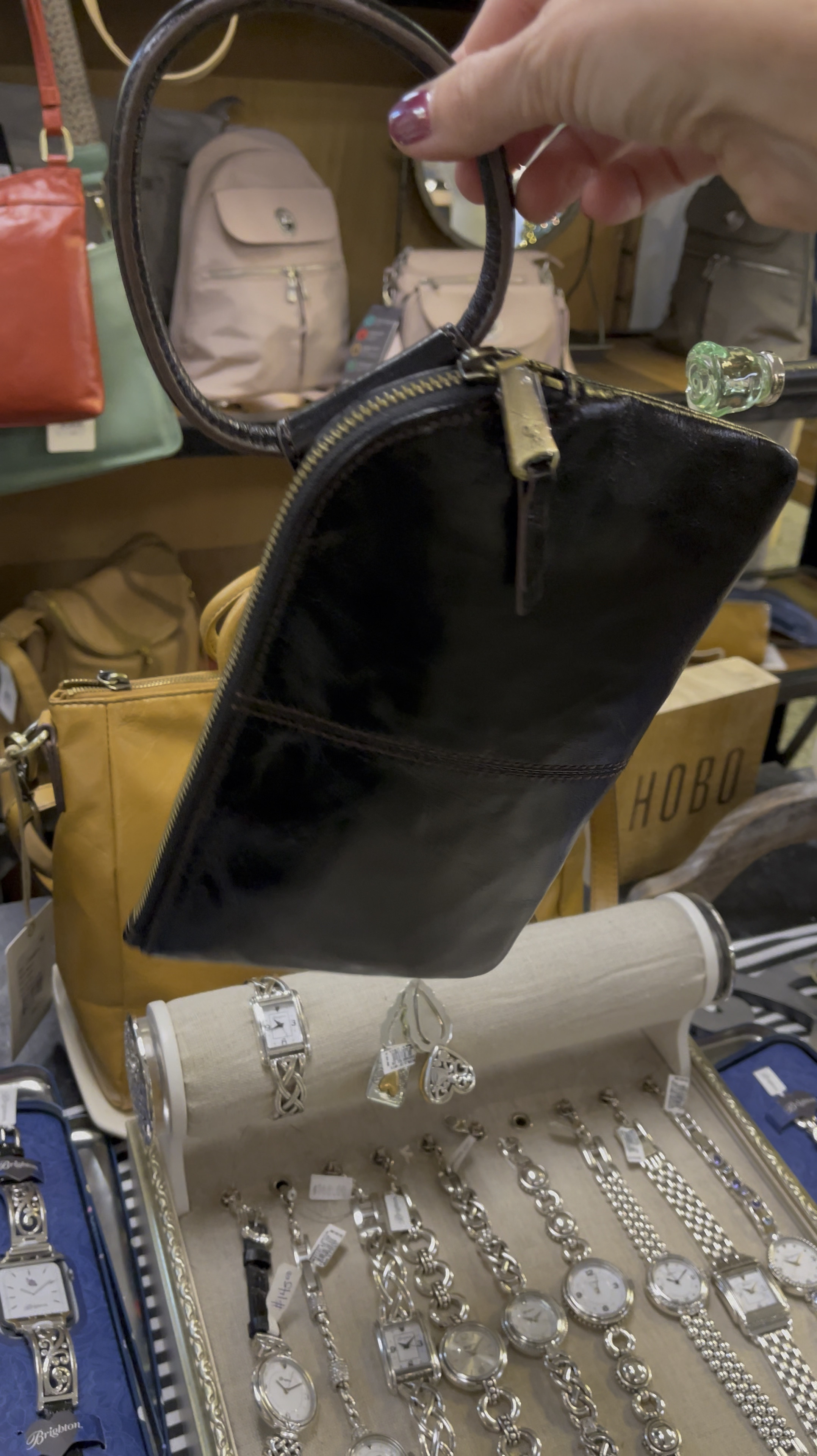 Oh I’m so in love with all of the hobobags!  They’re so so soft!  This wristlet would be a great go to gift for any lady who loves high quality soft leather. Hobo Bags 

#LTKGiftGuide